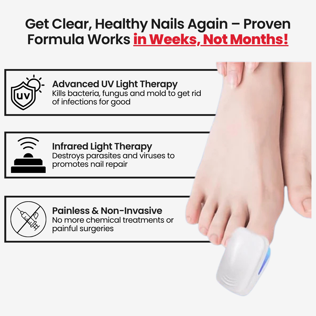 NailCure Pro™ - At-Home Nail Fungus Laser Device